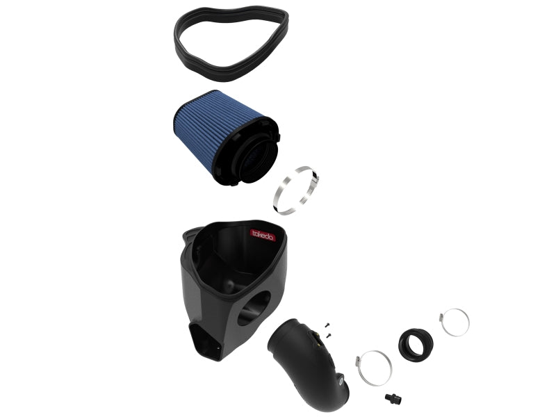 aFe Takeda Intakes Stage-2 AIS avec Pro 5R Media 20-22 Toyota GR Supra (A90) L6-3.0L (t) B58