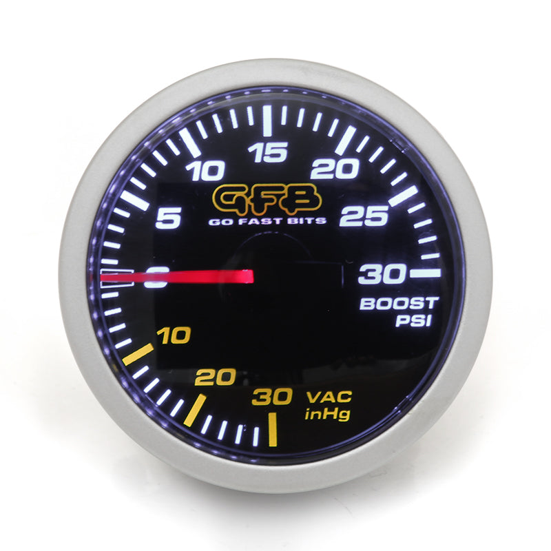 Manomètre de suralimentation GFB 52 mm 30 psi