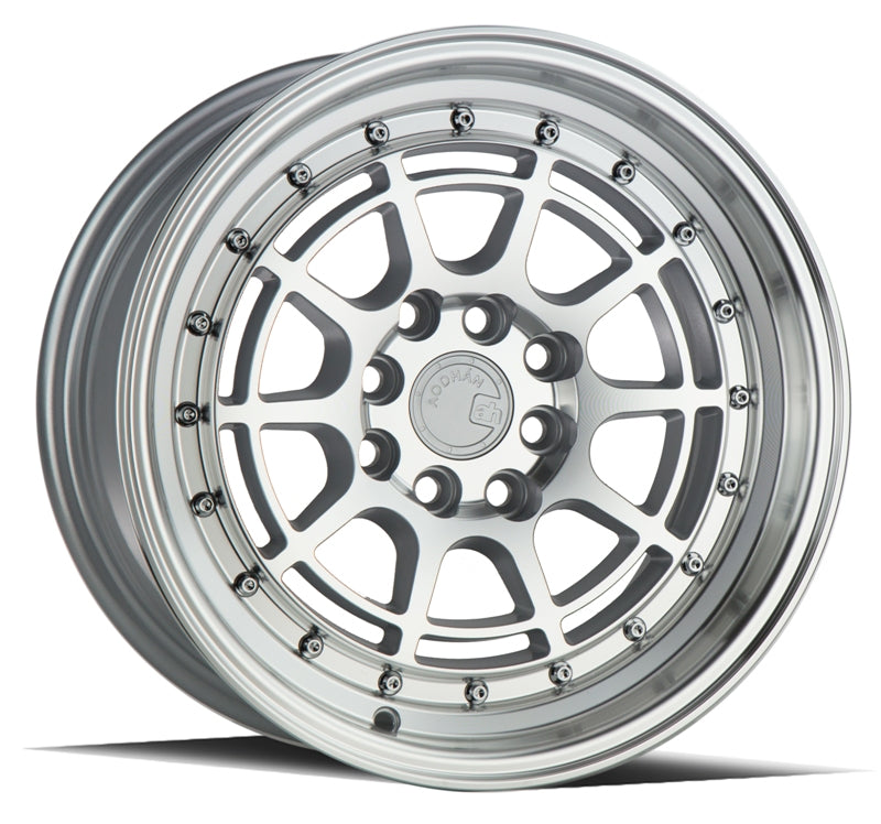 Aodhan AH04 Silver w/Machined Face