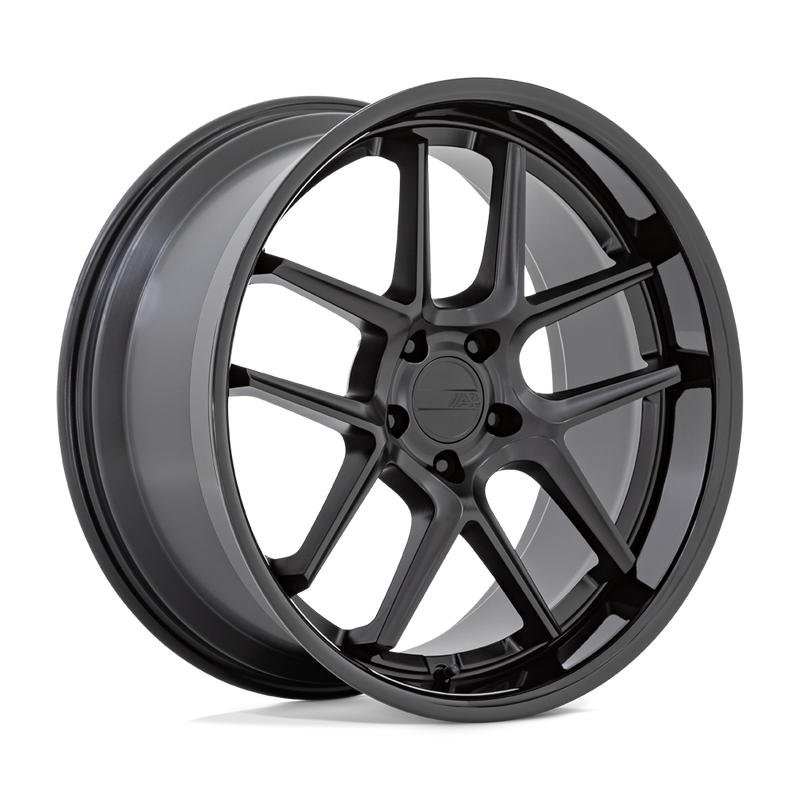 AMERICAN RACING AR942 MATTE BLACK WITH GLOSS BLACK LIP