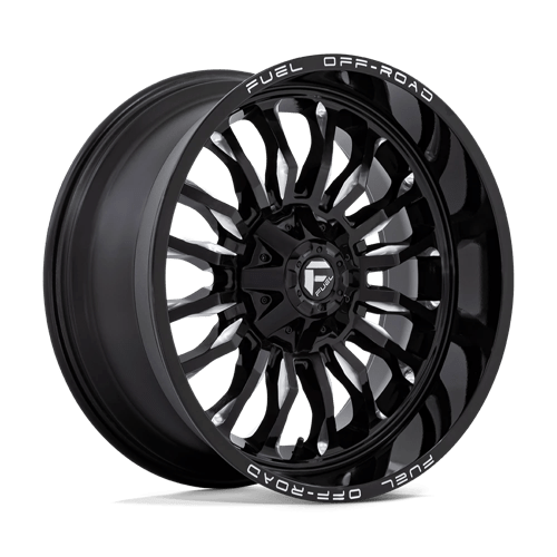 FUEL Off-Road D795 ARC GLOSS BLACK MILLED
