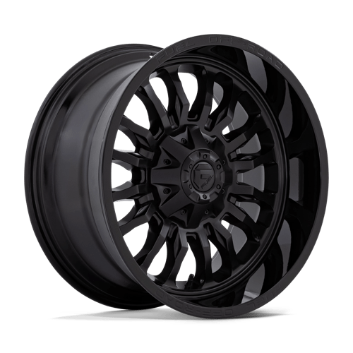 FUEL Off-Road D796 ARC MATTE BLACK WITH GLOSS BLACK LIP