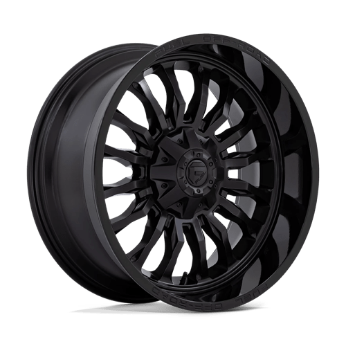FUEL Off-Road D796 ARC MATTE BLACK WITH GLOSS BLACK LIP