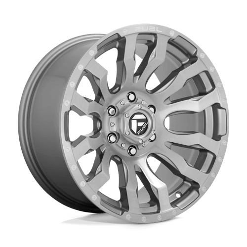 FUEL Off-Road D693 BLITZ BRUSHED GUN METAL TINTED CLEAR