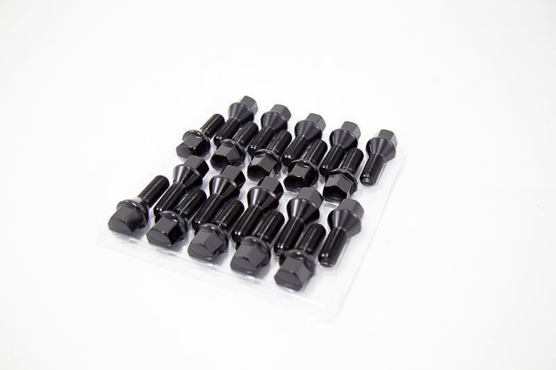 AODHAN LB55 LUG BOLTS (SET OF 20PC) 14X1.5 BLACK