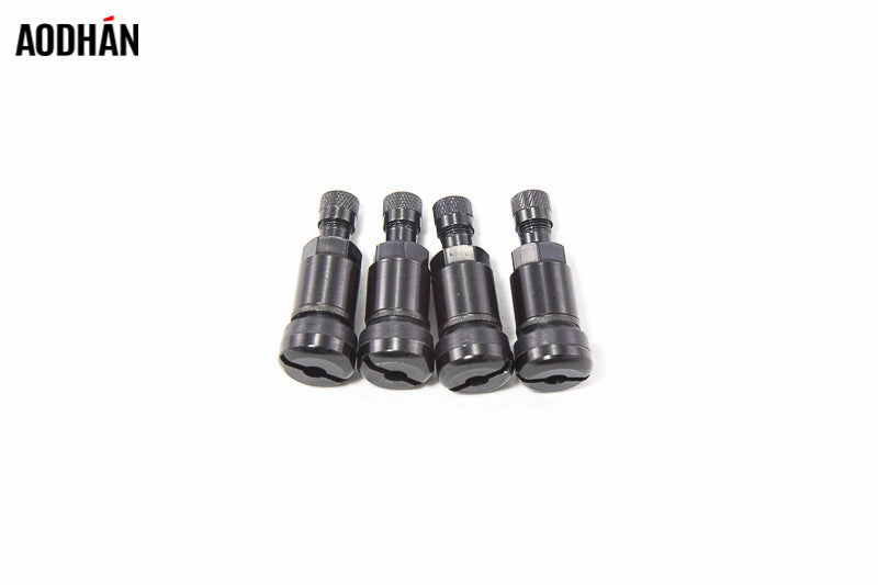 AODHAN V2 VALVE STEM (SET OF 4)  BLACK