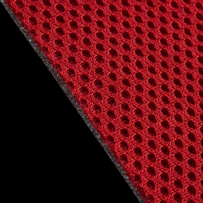 Red Mesh Fabric Material
