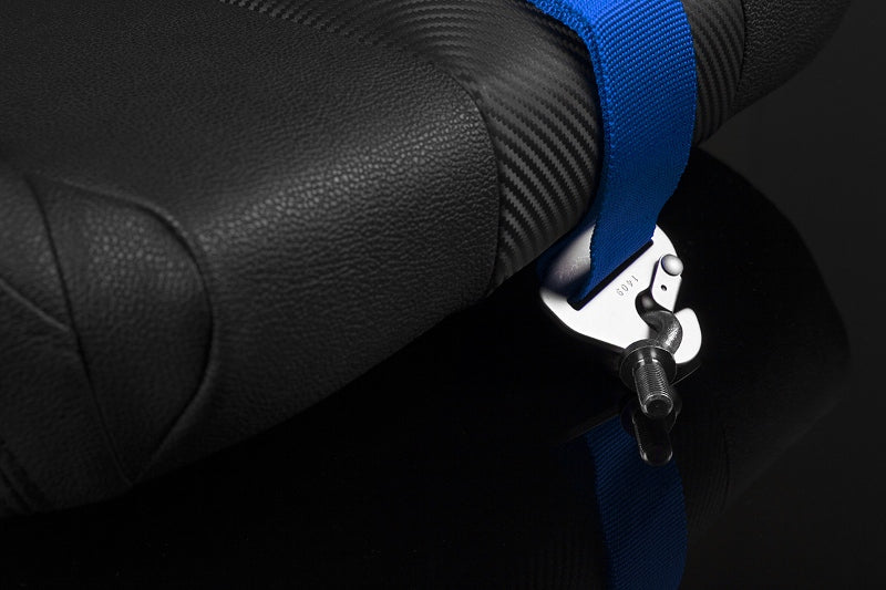 5 Point 3 inch SFI Approved Racing Harness - Blue