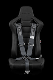 5 Point 3 inch SFI Approved Racing Harness - Gunmetal