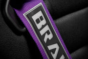 5 Point 3 inch SFI Approved Racing Harness - Purple