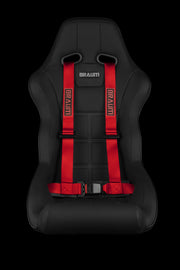 4 Point 2 inch Racing Harness, Red