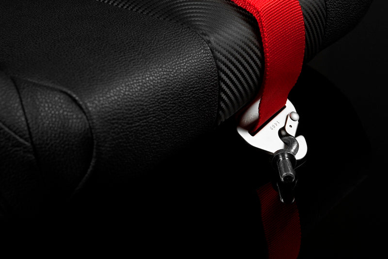 5 Point 3 inch SFI Approved Racing Harness - Red