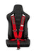 5 Point 3 inch SFI Approved Racing Harness - Red