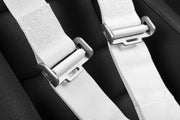 5 Point 3 inch SFI Approved Racing Harness - White