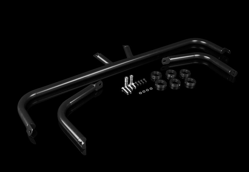 08-19 Nissan 370Z Harness Bar Kit - Black Satin