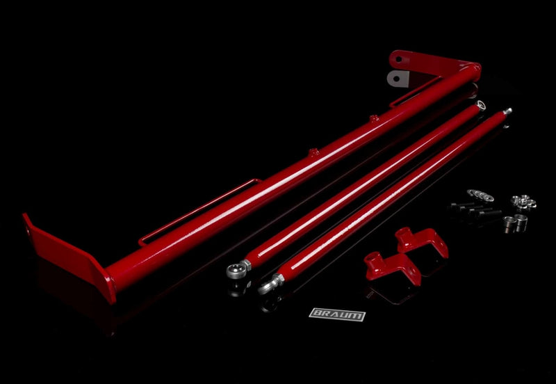 10-15 Chevy Camaro Harness Bar Kit - Red Gloss