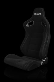 Elite Series Sport Seats - Black Cloth (Grey Stitching)