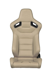 Elite Series Sport Seats - Beige Leatherette