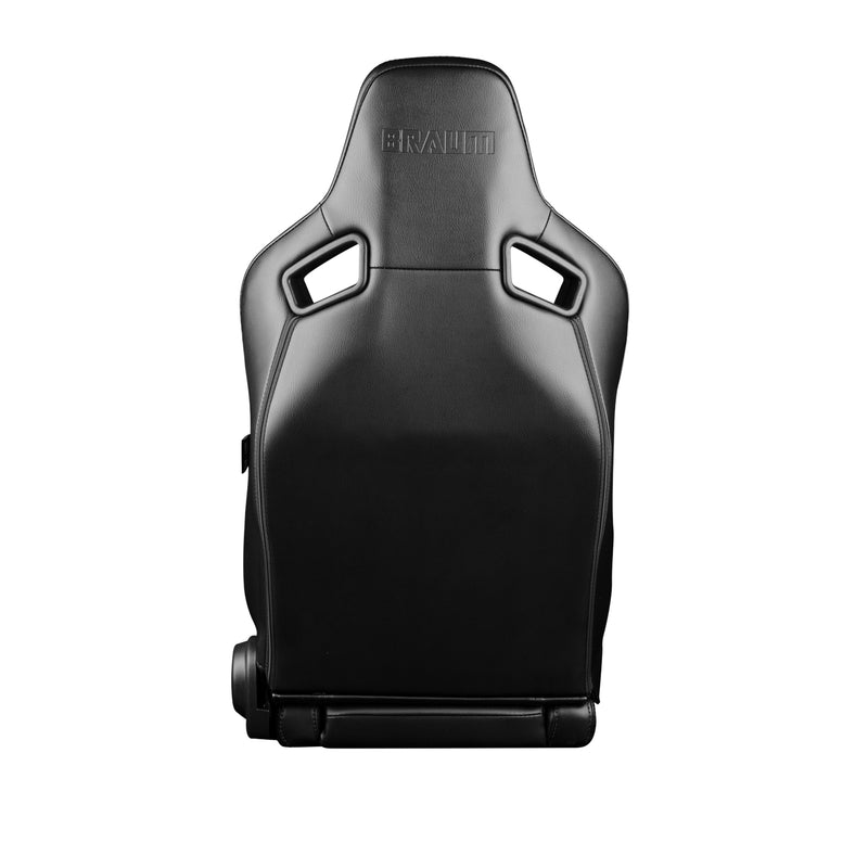 Elite V2 Series Sport Seats - Black & Black Stitching