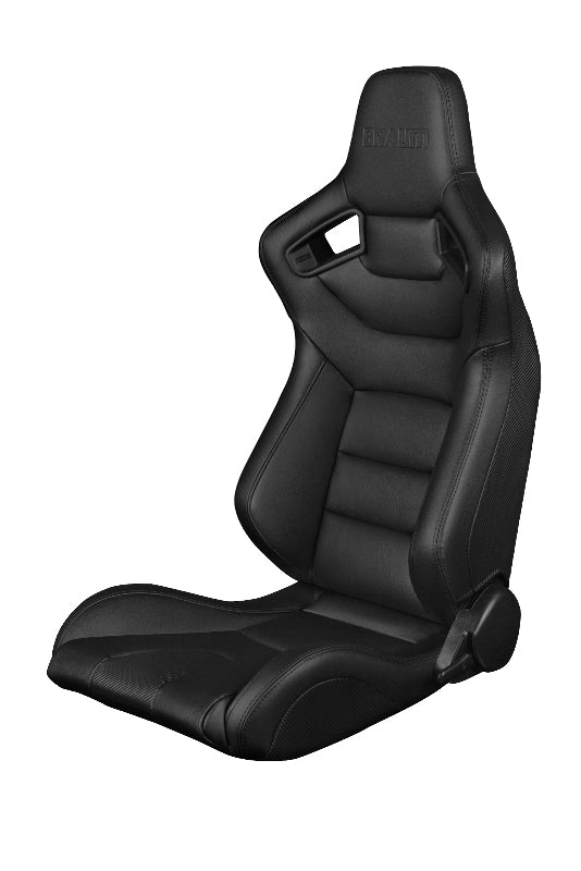 Elite Series Sport Seats - Black Leatherette (Black Stitching)