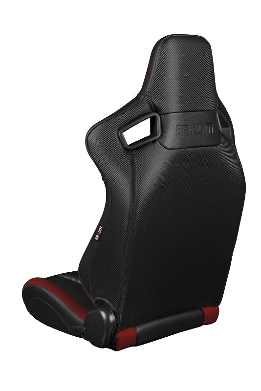 Elite Series Sport Seats - Black and Red Leatherette