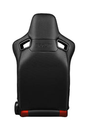 Elite Series Sport Seats - Black and Red Leatherette