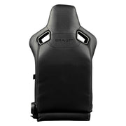 Elite Series Sport Seats - Black Leatherette (White Stitching)