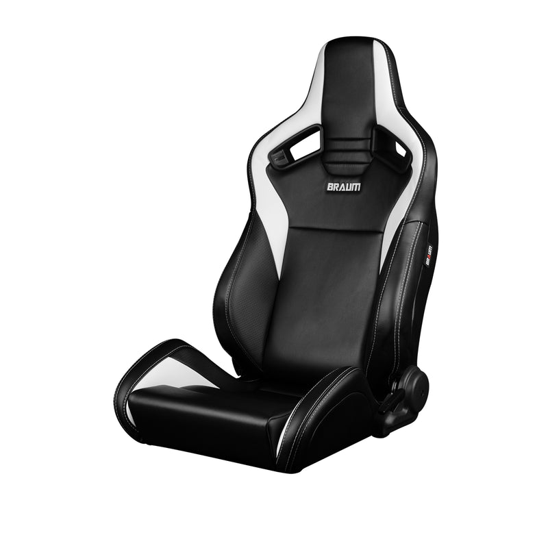 Elite V2 Series Sport Seats - Black & White