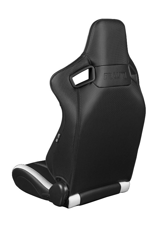 Elite Series Sport Seats - Black and White Leatherette
