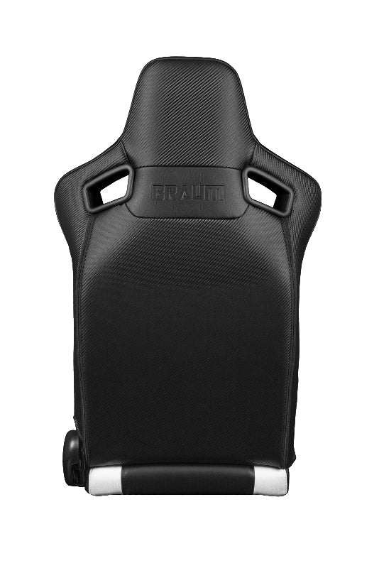 Elite Series Sport Seats - Black and White Leatherette