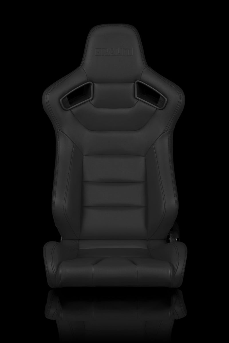 Elite Series Sport Seats - Charcoal Grey Leatherette