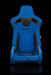 Elite-R Series Reclinable Bucket Seat - Blue Cloth / Black Piping