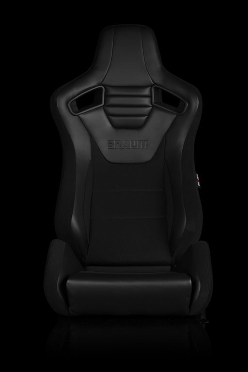 Elite-S Series Sport Seats - Black & Black