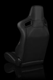 Elite-X Series Sport Seats - Komodo Edition | Black Leatherette (Black Stitching)