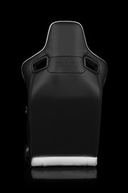 ELITE-X Series Sport Seats - White Leatherette / Diamond Edition / Black Trim