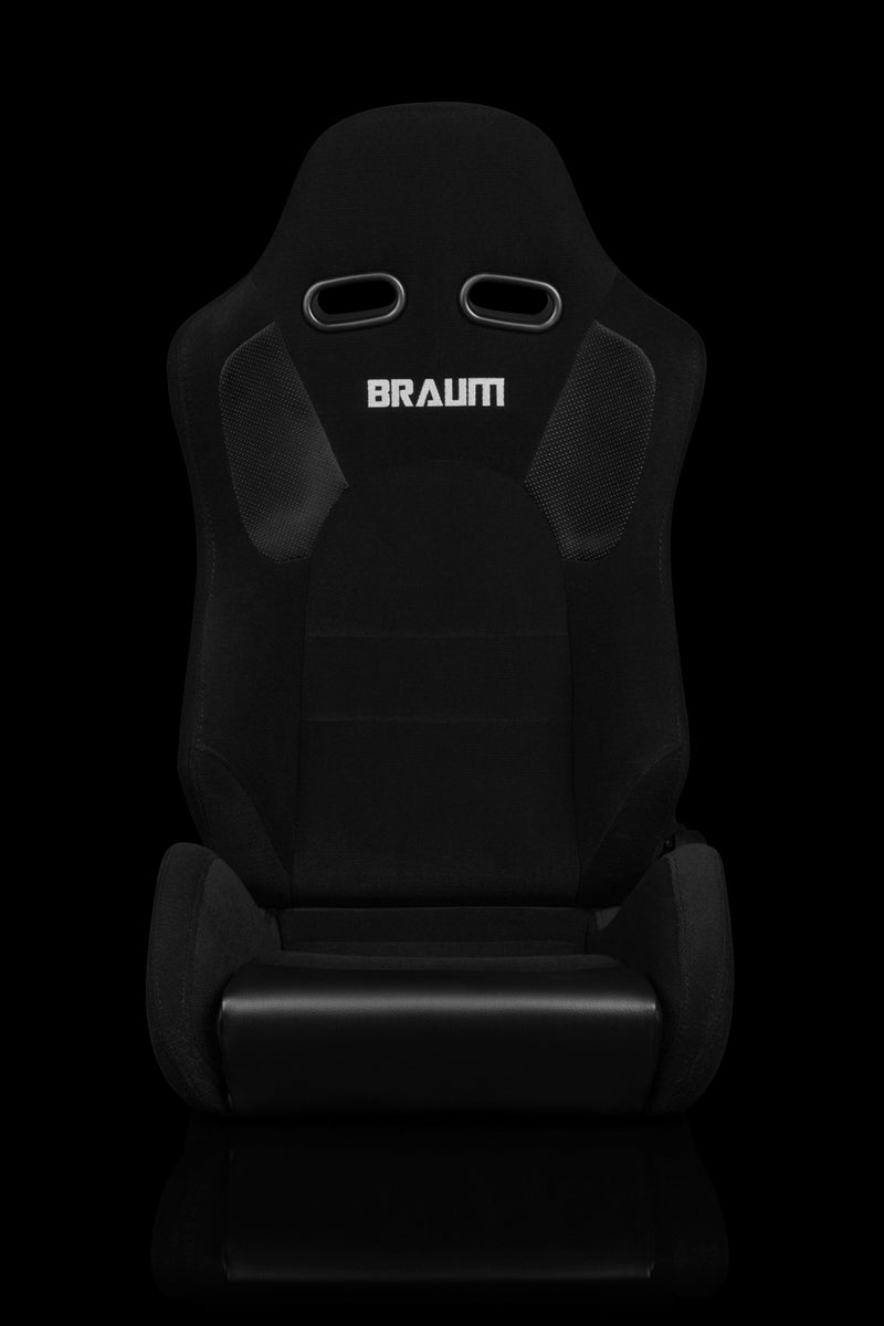 Advan Series Sport Seats - Black Jacquard / Black Alcantara Insert