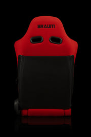 Advan Series Sport Seats - Red Jacquard / Black Stitching