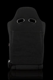 S8 Series V2 Sport Seats - Black Cloth with Grey Microsuede