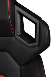 Alpha X Series Sport Seats - Black & Red