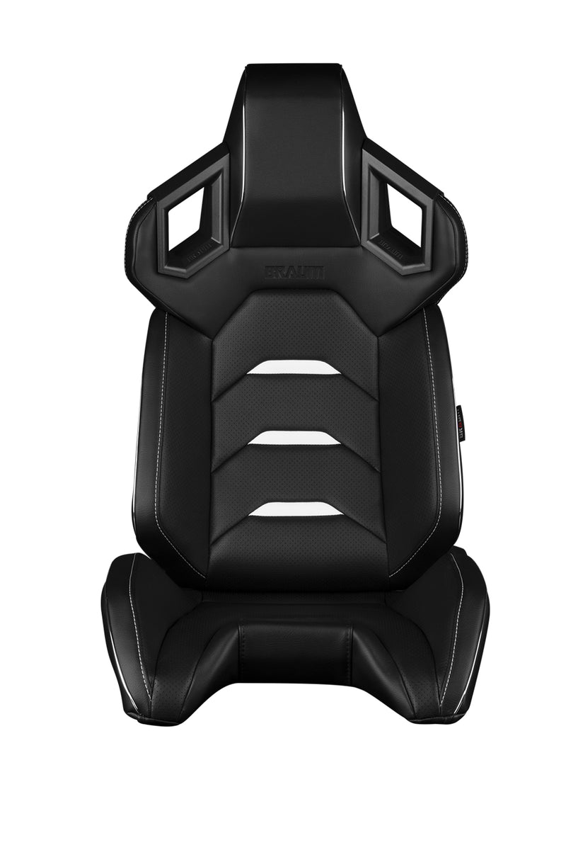 Alpha X Series Sport Seats - Black & White