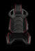 Alpha X Series Sport Seats - Black / Hexagon Laser Pattern (Red Piping)