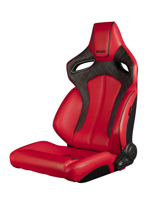 Orue Series Sport Seats - Red Diamond (Red Stitching)