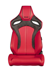 Orue Series Sport Seats - Red Diamond (Red Stitching)
