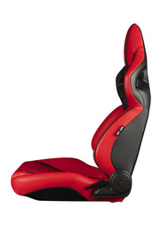 Orue Series Sport Seats - Red Diamond (Red Stitching)