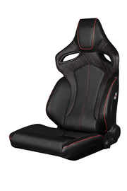 Orue Series Sport Seats - Black Diamond (Red Stitching)