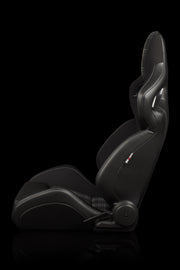 Orue S Series Sport Seats - Grey Plaid Fabric