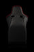Venom-X Series Fixed Back Bucket Seat - Black Diamond / Red Stitching