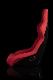 Falcon-R Composite FRP Bucket Seat - Red