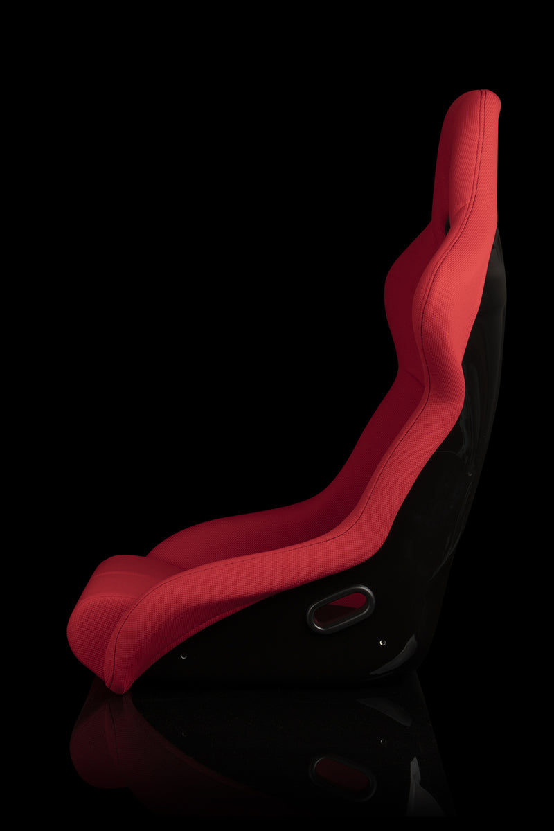 Falcon-R Composite FRP Bucket Seat - Red