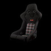 Falcon-R Composite FRP Bucket Seat - Red Plaid